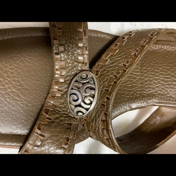 Brighton Brown All leather Sandals. Size 8-1/2. - Picture 4 of 4